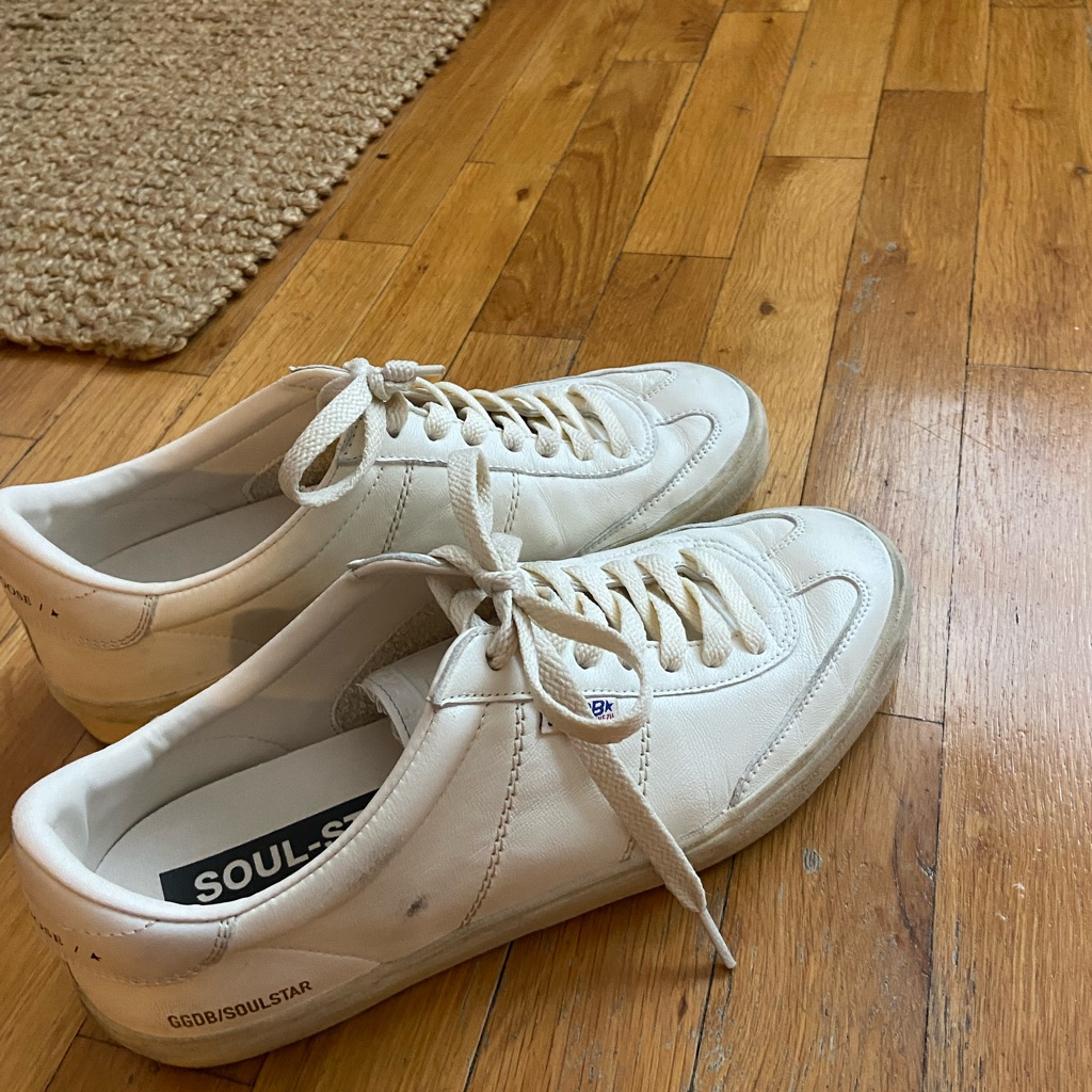 Golden Goose Soul Star White/Milk Size 40